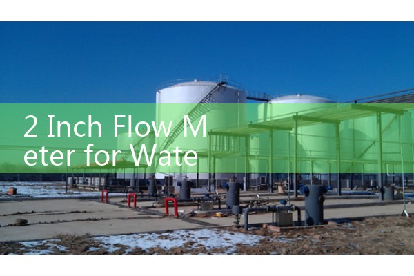 2 Inch Flow Meter for Water: Commercial Inline Submetering Dial Valves